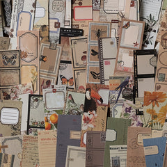40 Piece Retro Writing Set Journal Stickers 4 Styles
