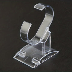 Plastic Transparent Watch Display Stand Jewelry Holder Props