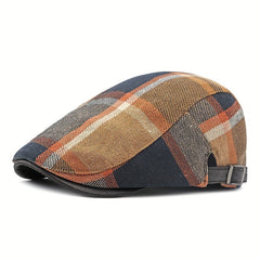 Meromibe Newsboy Cap Beret Hat Men Adjustable Painter Driving Cap Winter Autumn