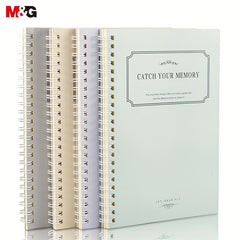 4pcs A5 Spiral Double Wire Coil Notebook 60 Sheets Student Diary