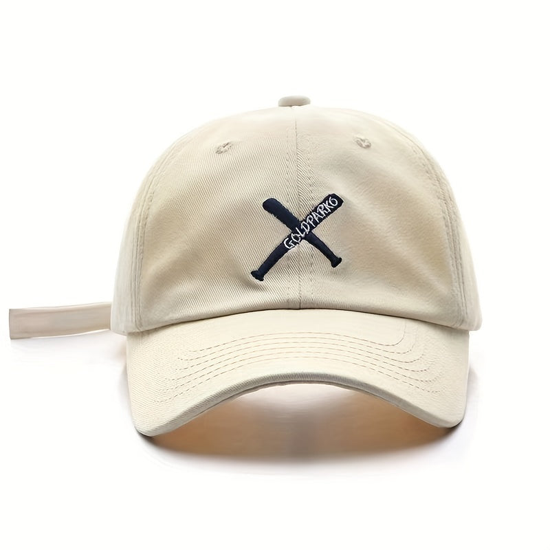 Acrylic Baseball Cap with GOLDPARKO Embroidery