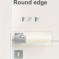1pc Cartoon Doorknob Protective Cover Anti-collision Mute Cushion