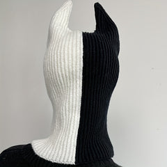 Knit Balaclava Headgear for Winter Hip Hop Style