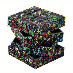 Creative Pattern Square Grinder Spice Crusher Herb Grinder Kitchen Supplies