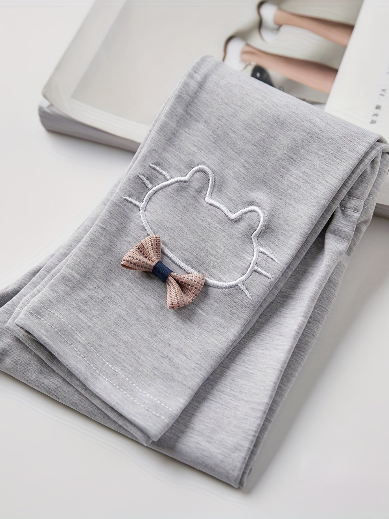 Cartoon Crop Leggings for Girls