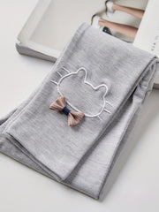 Cartoon Crop Leggings for Girls