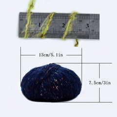 1pc Mohair Yarn Fine Good Yarn Crochet Plush Hand Knitting Thread