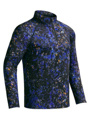 Men's Camo UPF 50 Sun Shirt Long Sleeve Quick Dry for Fishing