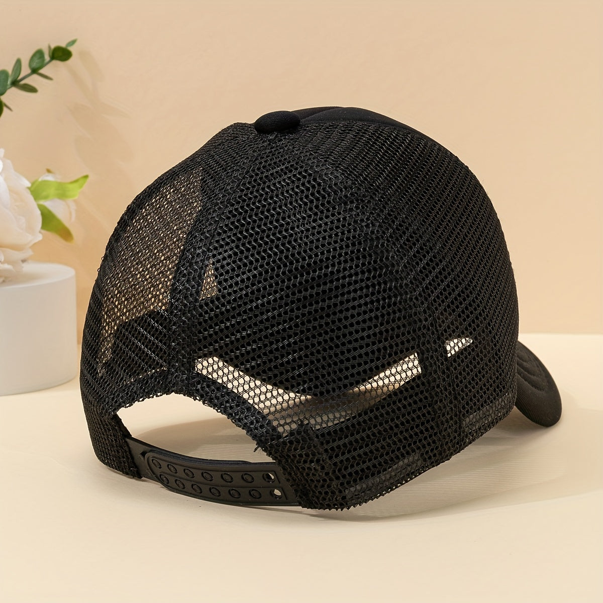 Kids Skull Graphic Baseball Cap Mesh Breathable Sun Protection Sunshade Hat