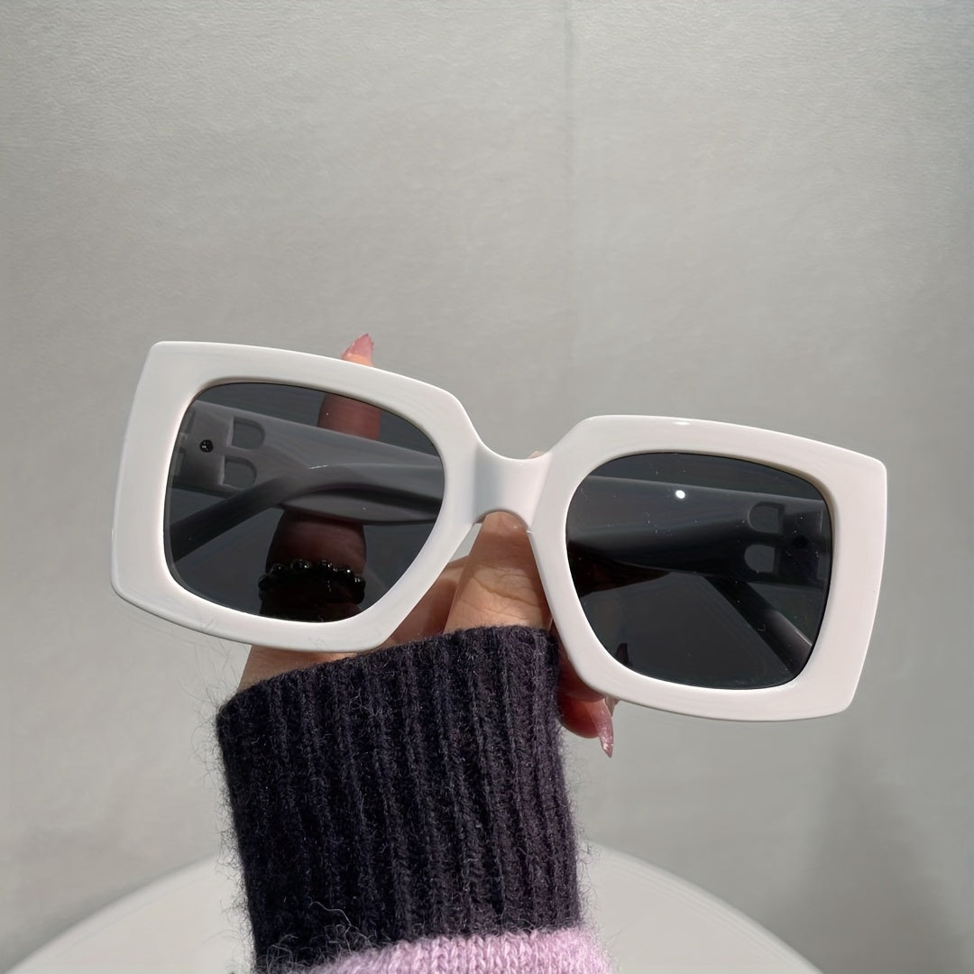 Vintage Oversized Sunglasses Y2K Hiking Sunshade Eyeglasses