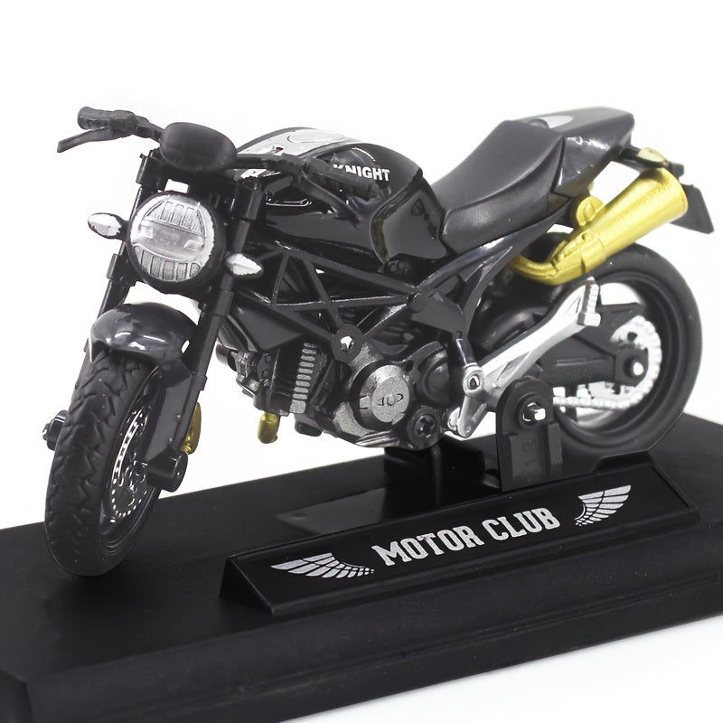 Handsome Racing Motorcycle Model Toy Cake Decoration for Boys