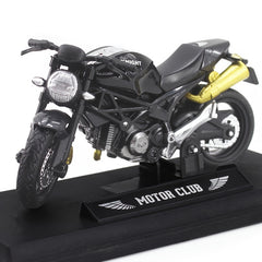 Handsome Racing Motorcycle Model Toy Cake Decoration for Boys