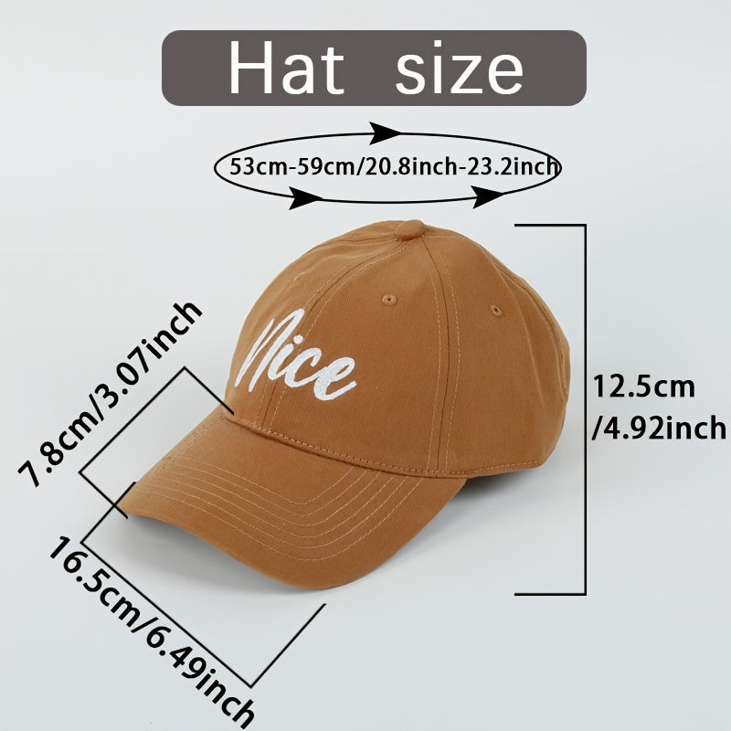 Unisex Sunshade Adjustable Baseball Cap for Outdoor Sport