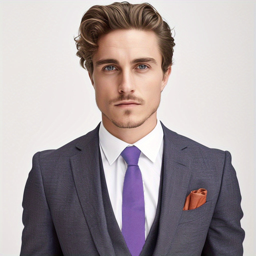 Solid Business Tie Casual Dress Business English Gentleman