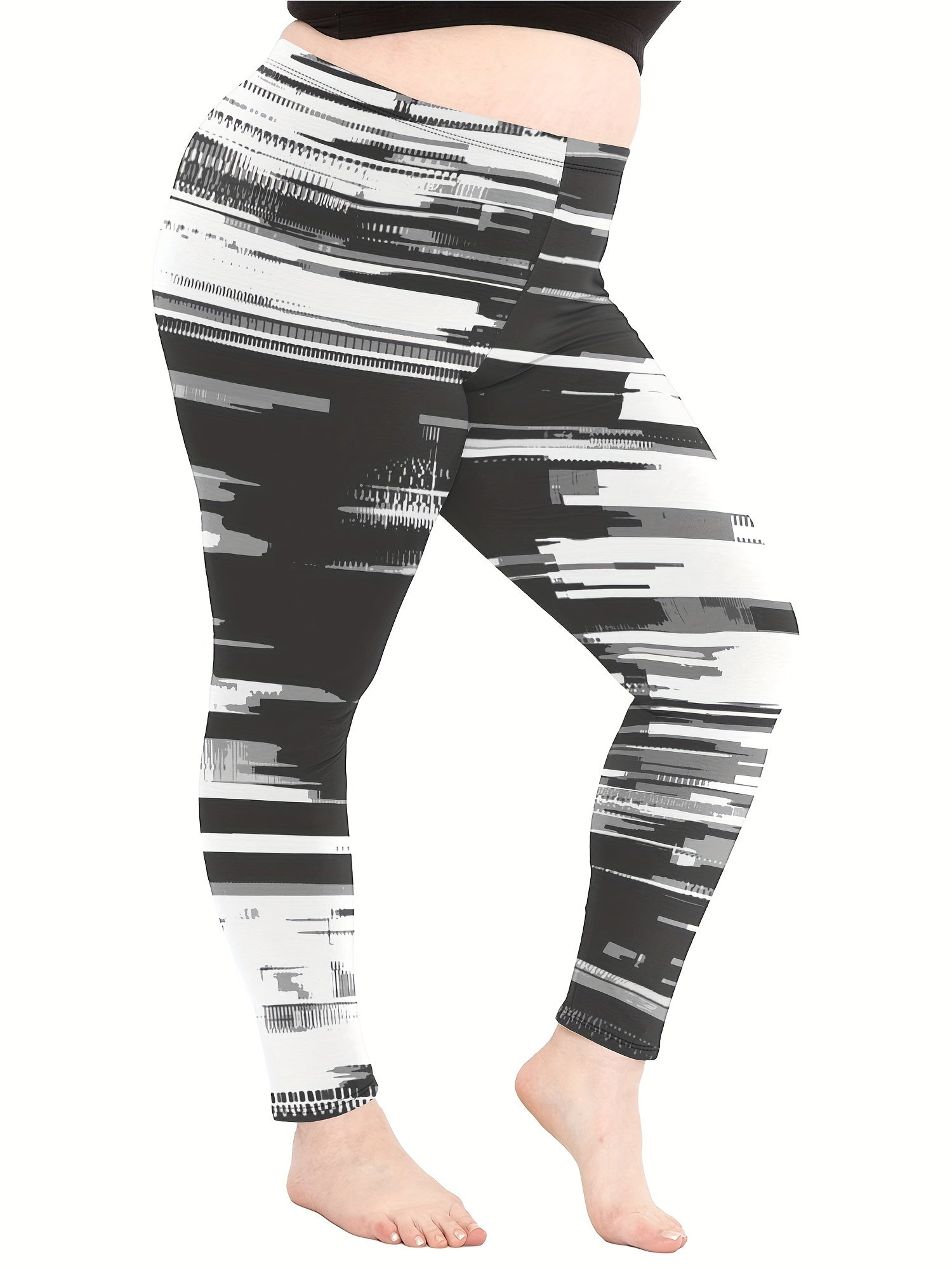 Colorblock High Rise Leggings