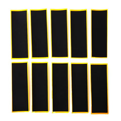 10pcs Finger Skateboard Non Slip Stickers Grip Tape 110mmx38mm