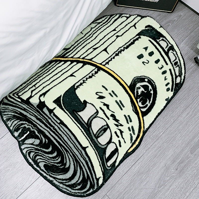 Thickened Cashmere Dollar Rugs for Living Room - Washable Soft Bedroom Rug