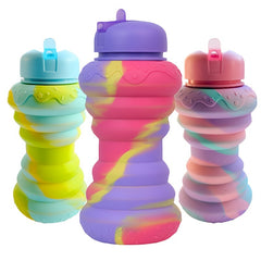 Foldable Water Bottle Portable Silicone Cup for Outdoor Camping Travel