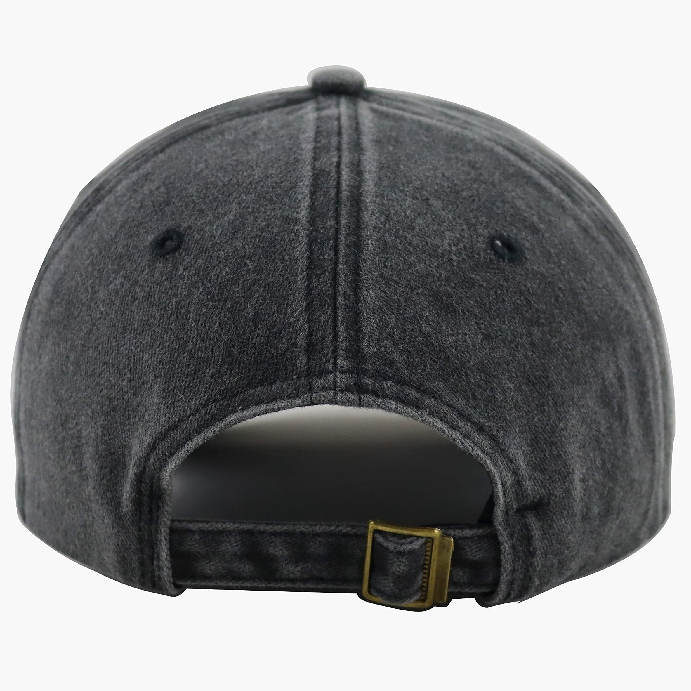 Adjustable Embroidery Denim Baseball Cap