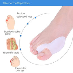 Toe Corrector Cushions for Night & Home Use
