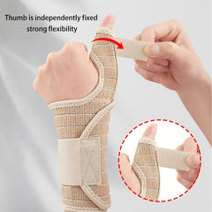 Sports Fitness Finger Fixed Wrist Support Band Elastic Wrist Band Lightweight
