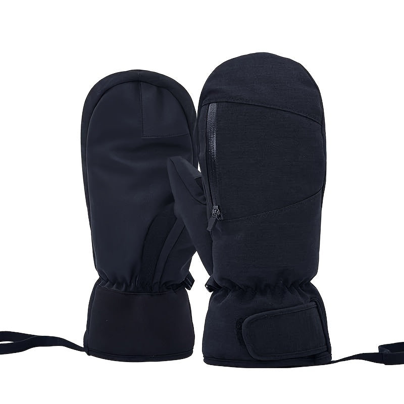 Winter Skiing Snow Gloves Touch Screen Waterproof Snowmobile Mittens