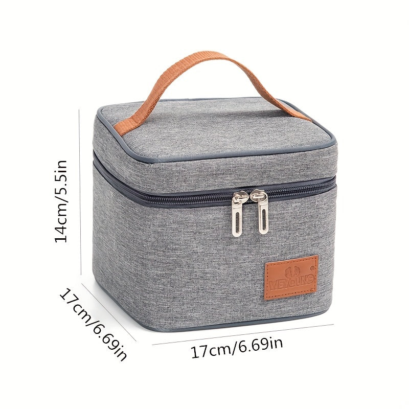 Insulated Lunch Bag Leakproof Cooler Bag with Handle for Office School Picnic