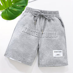 Boys Textured Creative Shorts for Summer