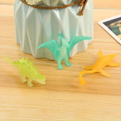 16pcs Luminous Mini Dinosaurs Glow In Dark Dino Figures