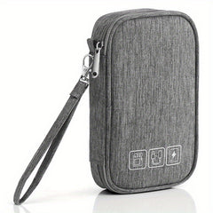 Zipper Data Cable Bag Travel Organzier Lightweight Container