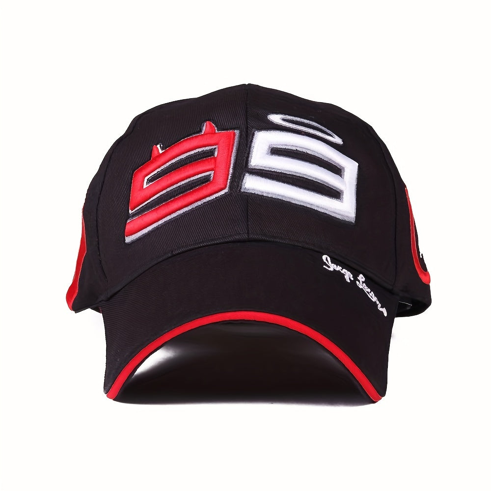 1pc Men's 99 Baseball Cap Racing Cap