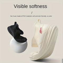 Women's Waterproof Rain Boots Soft Sole Lightweight Rubber Short Boots