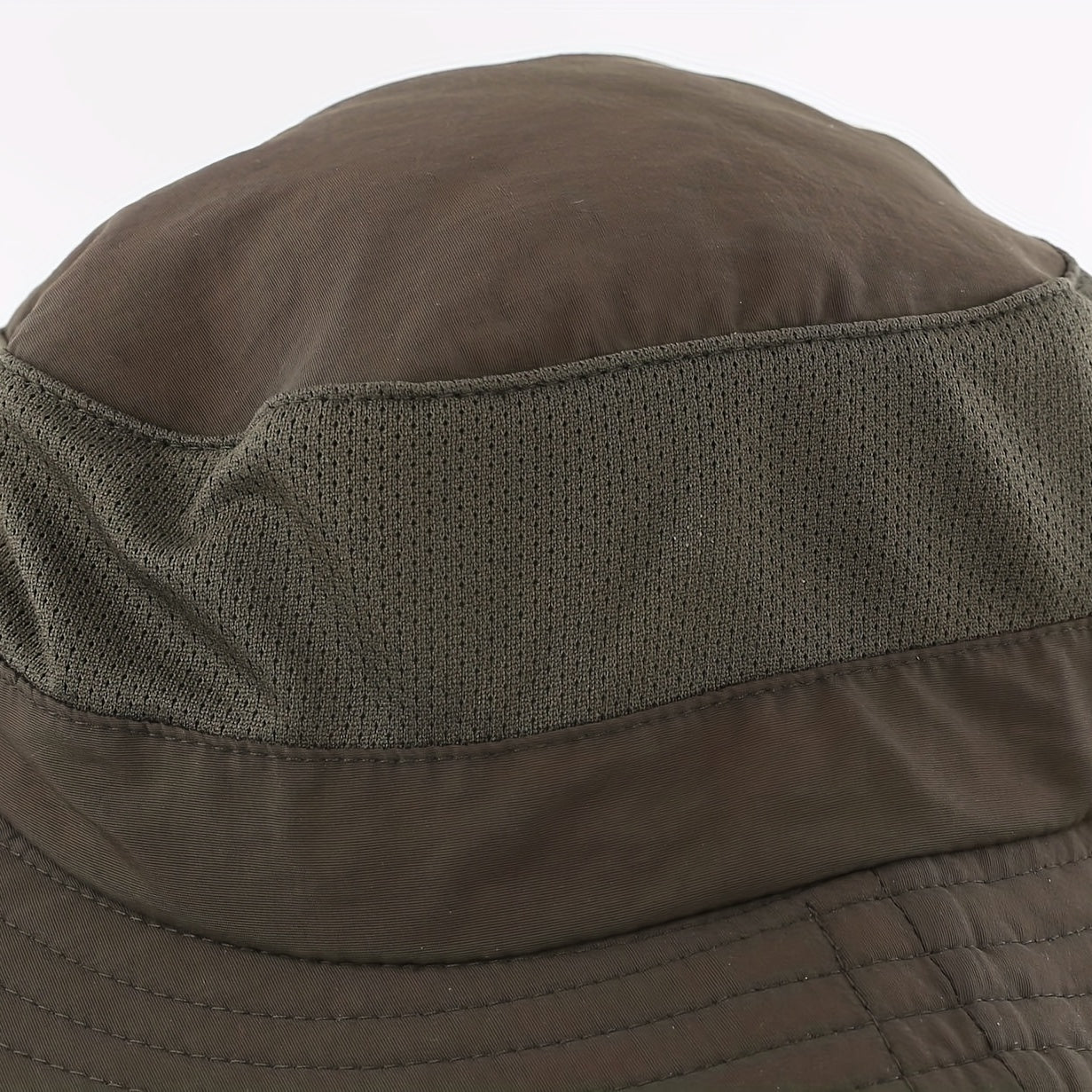 Outdoor UPF50 Sunscreen Mesh Hat With Wide Brim