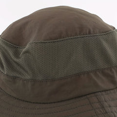 Outdoor UPF50 Sunscreen Mesh Hat With Wide Brim