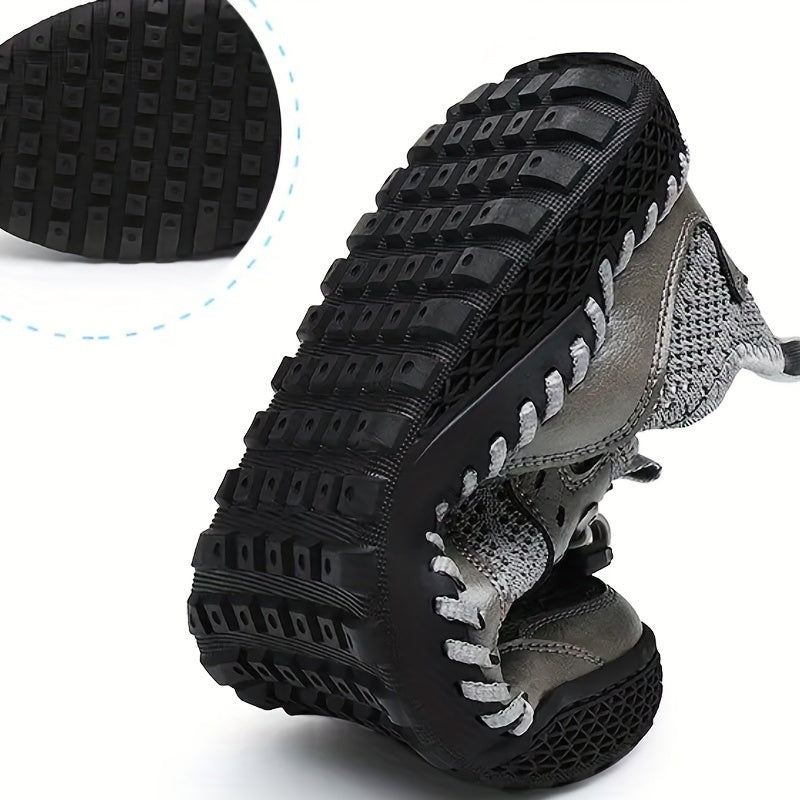 Men's Casual Non Slip Sandals With Adjustable Shoelaces