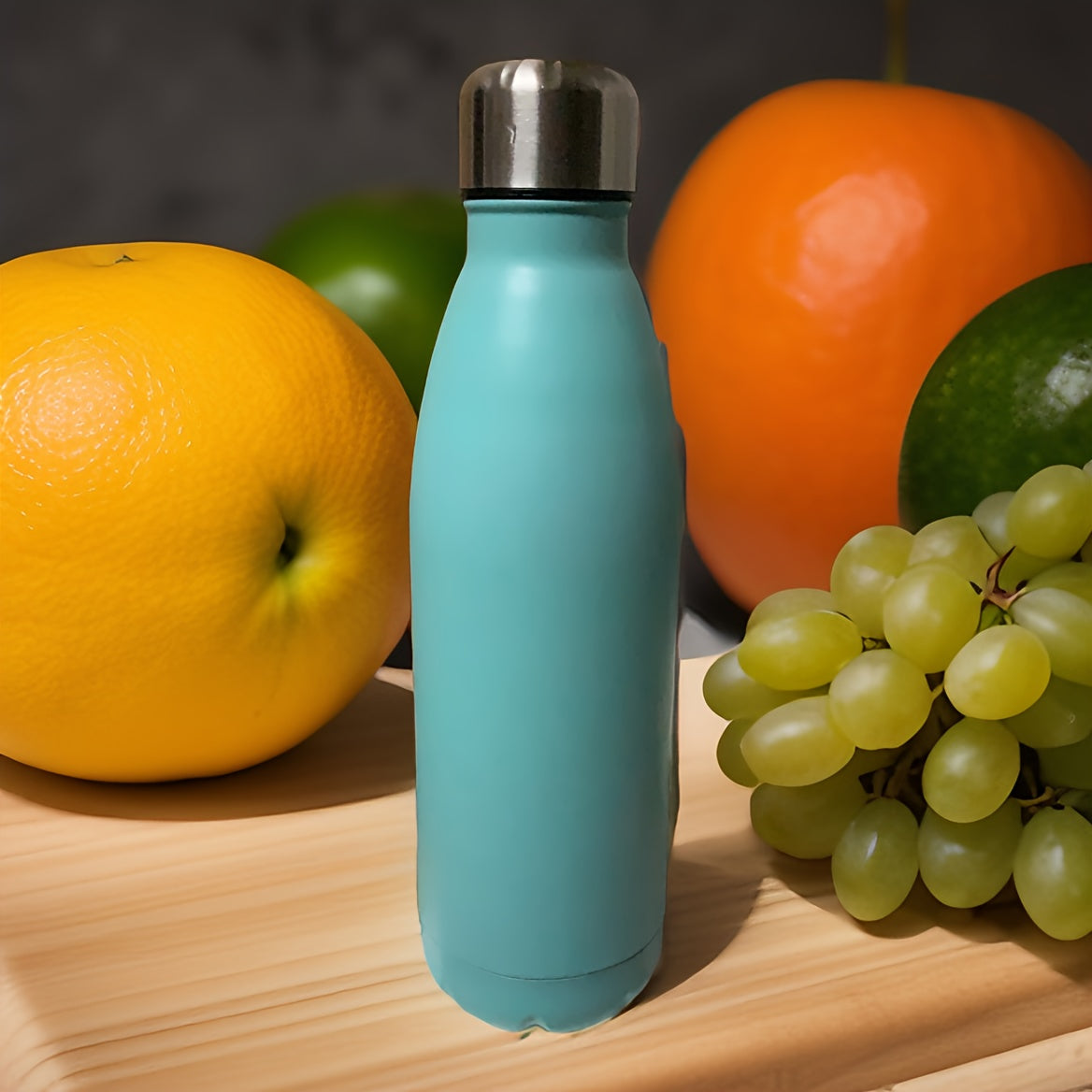 760ml Leakproof Stainless Steel Water Bottle - Shatterproof Narrow Mouth Cup