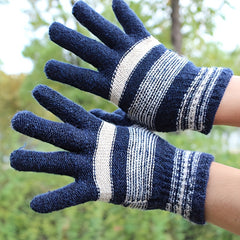 Winter Warm Knitted Gloves for Outdoor Travel
