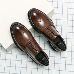 Men's Lace Up Formal Business Shoes Low Top Classic