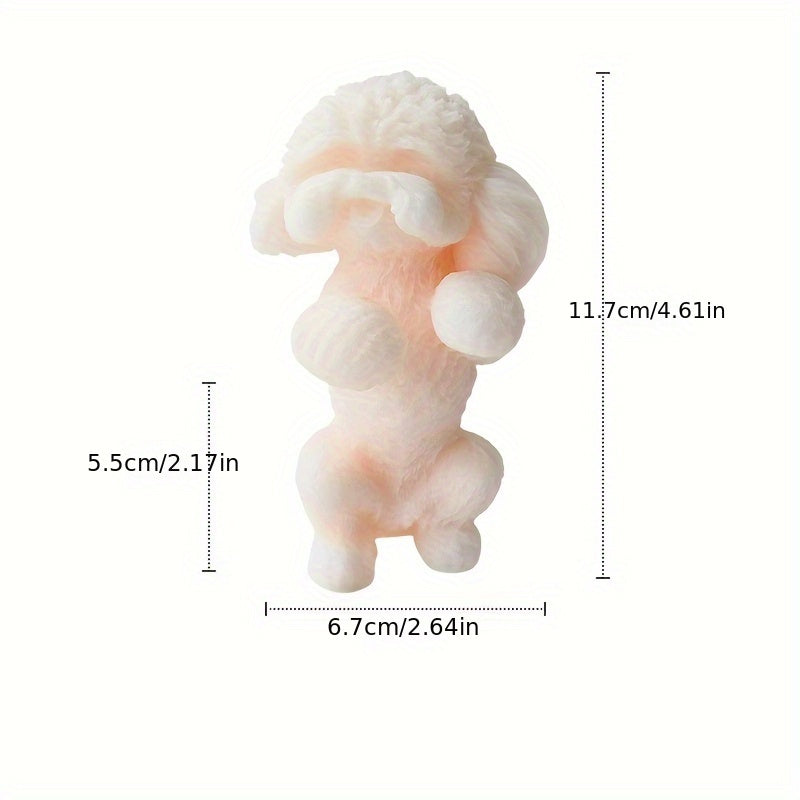 Teddy Candle Home Ornaments Photography Props Birthday Wedding Christmas