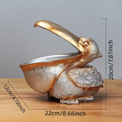 Bird Shape Jewelry Storage Box Decorative Container For Earrings Gift