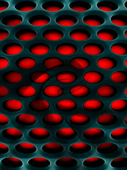 Red Holes 3D Print Hoodies for Men Graphic Hoodie Autumn Winter