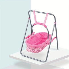 Doll Swing Cradle Toy - Christmas/Halloween Gift - Random Pattern