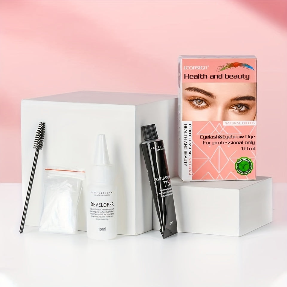 Long Lasting Eyebrow Tinting Kit for Defined Brows