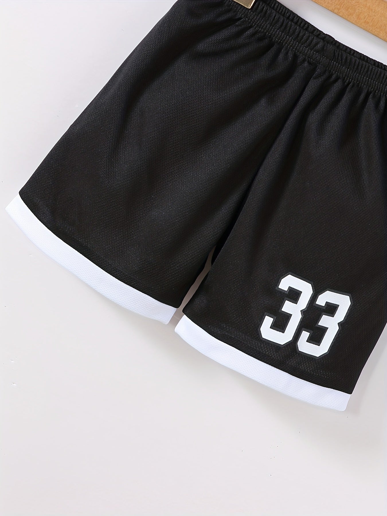 Kids Basketball Suit Set 33 Shirt & Shorts for Summer Training