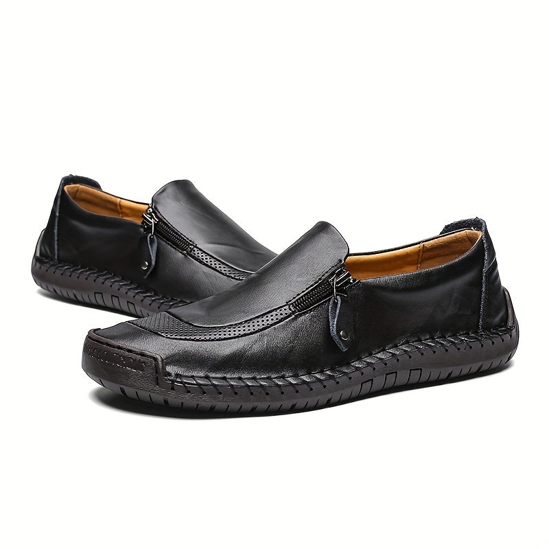 Men's Stitch Slip On Walking Shoes Casual Outdoor Anti skid Sneakers