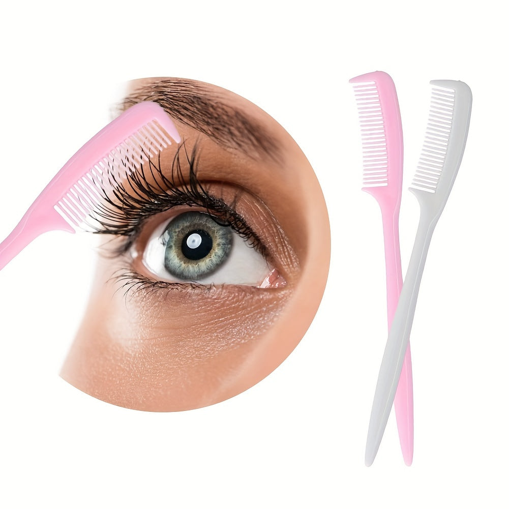 Eyelash Comb & Brush Set for Mascara Application