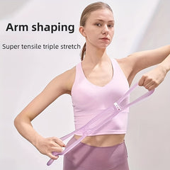Pilates Tension Rope Yoga Strength Training Seven hole Tension Rope