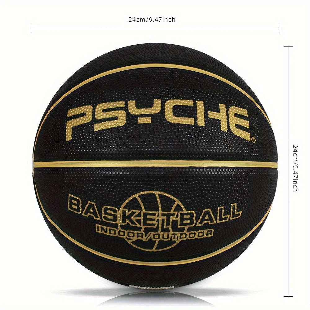 Size 7 Basketball With Pump Rubber Basketball Training