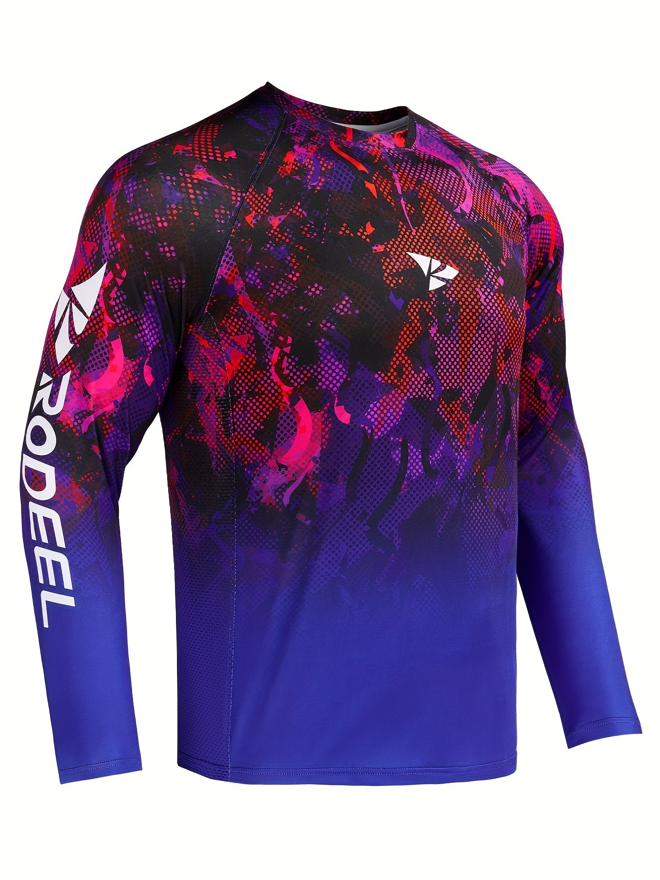 Men's Camo UPF 50 Sun Protection Shirt Long Sleeves