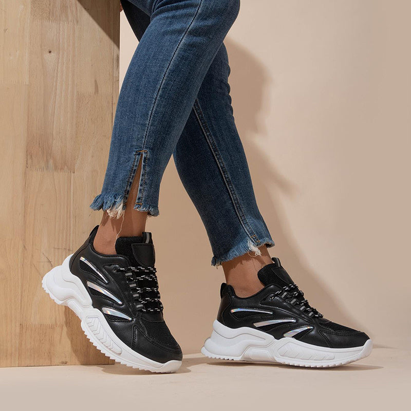 Women's Casual Mesh Dad Shoes Thick Bottom Sports Shoes